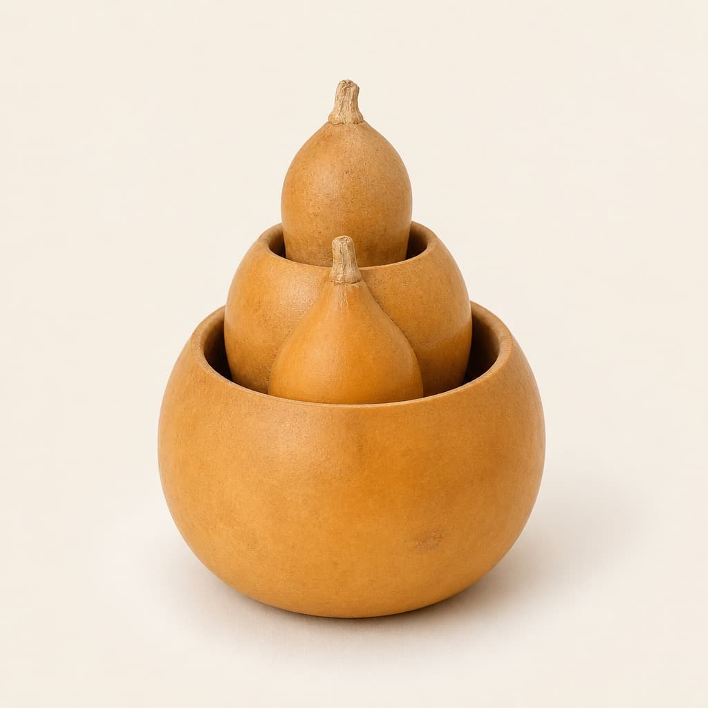Mini Gourd Nesting Set — 3pc